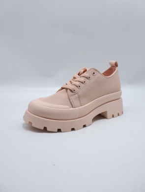 Buty sportowe damskie na płaskim (36-41) LA209 PINK