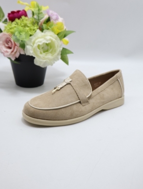Mokasyny damskie na płaskim (36-41) 1837 KHAKI