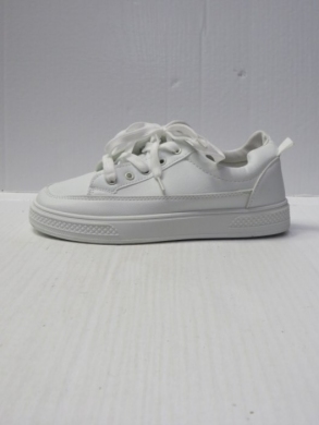 Buty sportowe damskie na płaskim (36-41) 957 WHITE