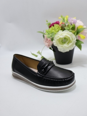 Mokasyny damskie na płaskim (36-41) 2948 BLACK