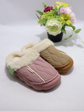 Kapcie damskie ocieplane (36-41) W435 MIX