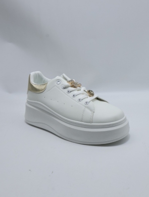 Buty sportowe damskie na płaskim (36-41) 1185 GOLD