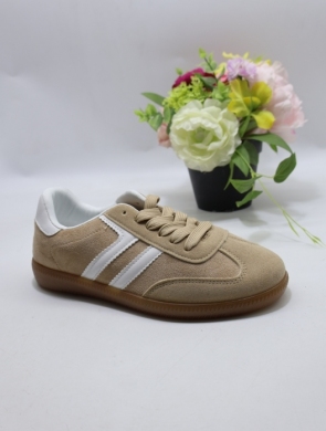 Buty sportowe damskie na płaskim (36-41) XA-03 TAUPE