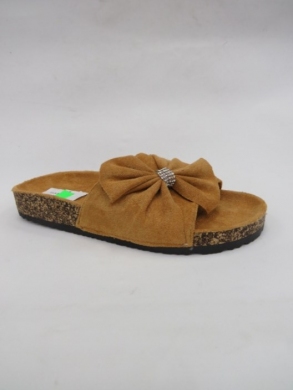 Klapki damskie na płaskim (36-41) TL8-111 CAMEL