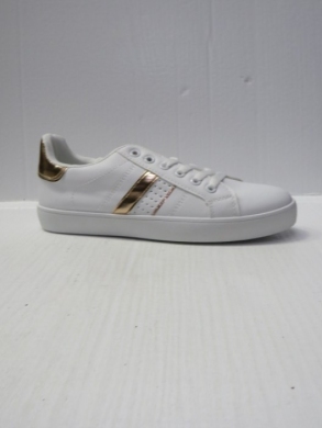 Buty sportowe damskie na płaskim (36-41) B1012 WHITE/CHAMP