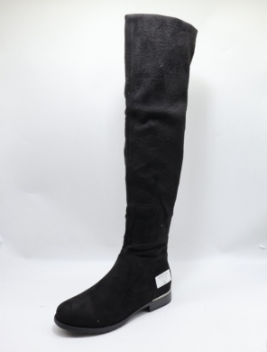 Kozaki damskie na płaskim (36-41) SG-553 BL