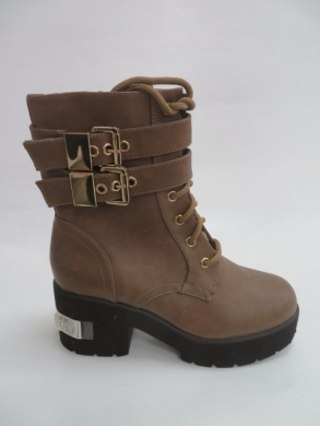 Botki damskie jesienne na obcasie (36-41) DSY-68 KHAKI