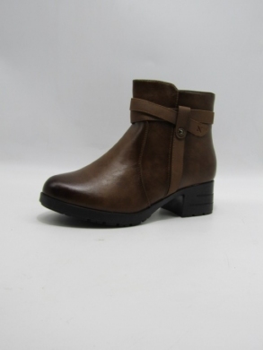 Botki damskie ocieplane na obcasie (36-41) HL61733 CAMEL