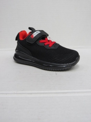 Buty sportowe chłopięce (26-31) E133-1 BLACK/RED