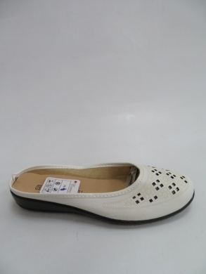 Baleriny damskie na płaskim (36-41) OF04 WHITE
