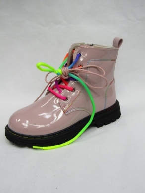 Botki dziewczęce ocieplane (31-36) 613C PINK