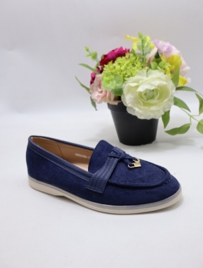 Mokasyny damskie na płaskim (36-41) 82059 BLUE