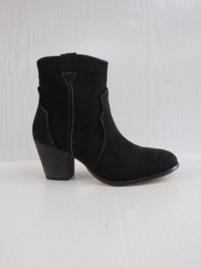 Botki damskie na obcasie (36-41) JH402 BLACK
