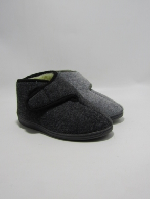 Kapcie damskie ocieplane (37-42) 1234 BL/GR