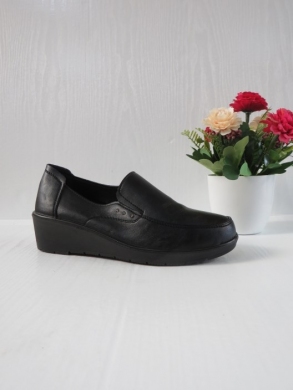 Półbuty damskie na koturnie (36-41) 703 BLACK