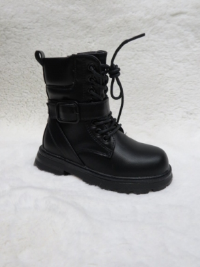 Trapery dziewczęce ocieplane (25-30) 7506-2A BLACK