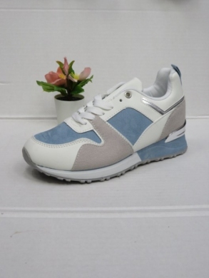 Buty sportowe damskie na płaskim (36-41) AB969 BLUE