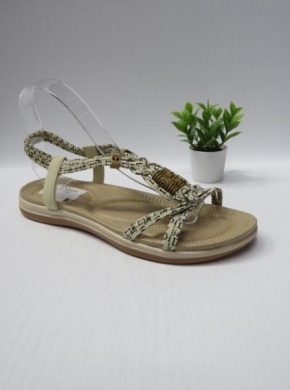 Sandały damskie na płaskim (36-41) FY6915 WHITE