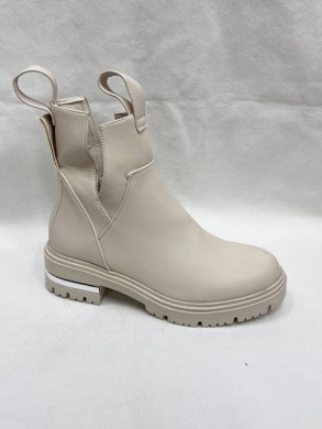 Botki damskie na płaskim (36-41) NC1252 BEIGE