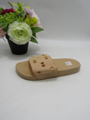 Klapki damskie na płaskim (36-41) BL-42 BEIGE