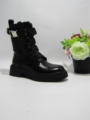 Botki damskie na płaskim (36-41) CLS277 BLACK