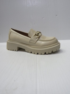 Mokasyny damskie na płaskim (36-41) NN314 BEIGE/PU