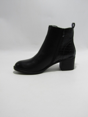 Botki damskie ocieplane na obcasie (36-41) H8-267A BLACK