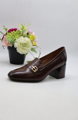 Półbuty damskie na obcasie (36-41) YCC-160 BROWN