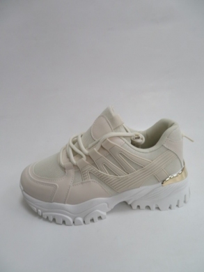 Sneakersy damskie niskie (36-41) B69 BEIGE