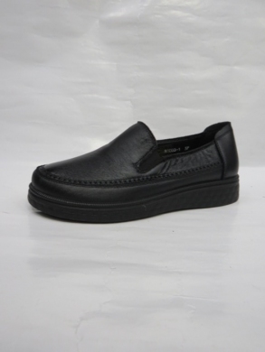 Półbuty damskie na płaskim (37-42) 81003-1 BLACK