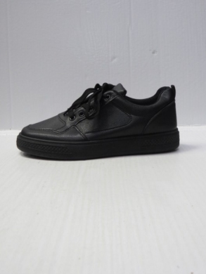 Buty sportowe damskie na płaskim (36-41) 958 BLACK