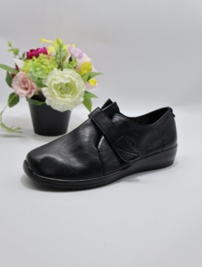 Półbuty damskie na koturnie (39-43) TA1-3 BLACK