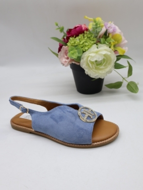 Sandały damskie na płaskim (36-41) J1902 BLUE