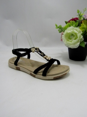 Sandały damskie na płaskim (36-41) C510 BLACK