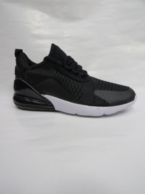 Buty sportowe damskie na płaskim (36-41) D90-1 BLACK/WHITE