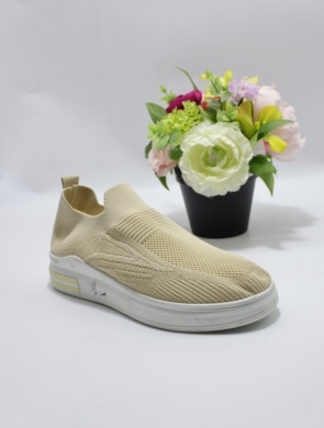 Buty sportowe damskie na płaskim (36-41) EV-26 BEIGE