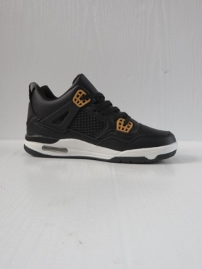 Buty sportowe damskie na płaskim (36-41) D660-J BLACK/WHITE