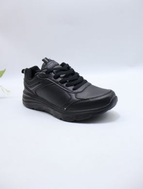 Buty sportowe damskie na płaskim (37-41) LXC8582 BLACK