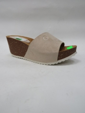 Klapki damskie na koturnie (36-41) 8282 BEIGE