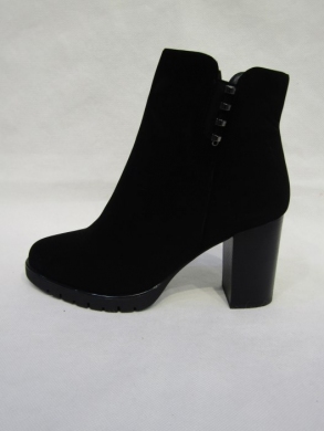 Botki damskie ocieplane na obcasie (36-41) F5051-1