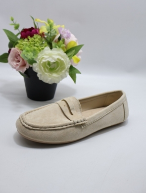 Mokasyny damskie na płaskim (36-41) WD107 BEIGE