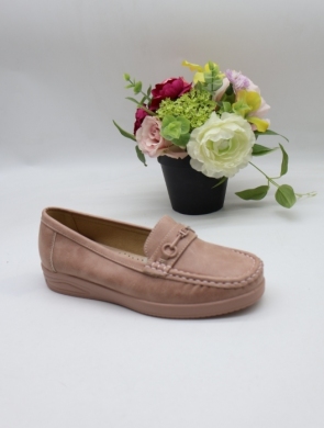 Mokasyny damskie na płaskim (36-41) 5063 PINK