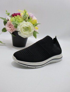 Buty sportowe damskie na płaskim (36-41) H19-1 BL
