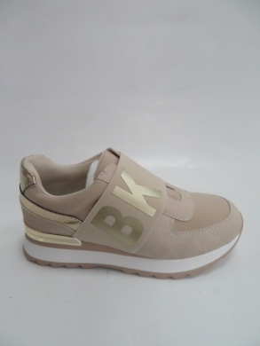 Sneakersy damskie niskie (36-41) 28674 APRICOT