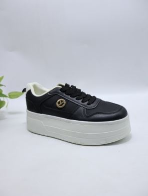 Buty sportowe damskie na płaskim (36-41) FD23-7 BLACK