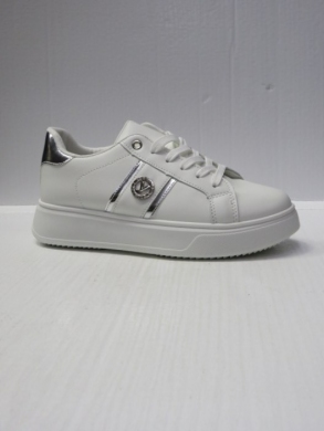 Buty sportowe damskie na płaskim (36-41) B1048 SILVER