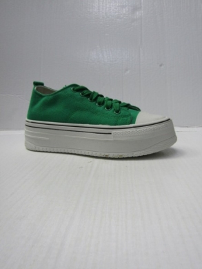 Trampki damskie na koturnie (36-41) TA-215 GREEN