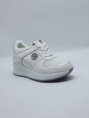 Buty sportowe damskie na koturnie (36-41) LDLJ-178  WHITE