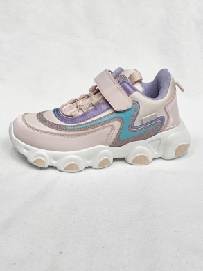 Buty sportowe dziewczęce (31-36) E61 PINK/PURPLE