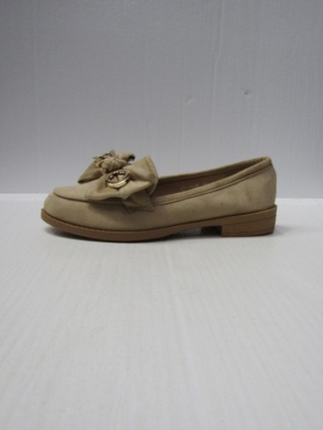 Mokasyny damskie na płaskim (36-41) QO-1630 KHAKI